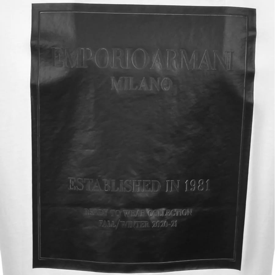 Alternative Image for ProductEmporio Armani Crew Neck T Shirt White3